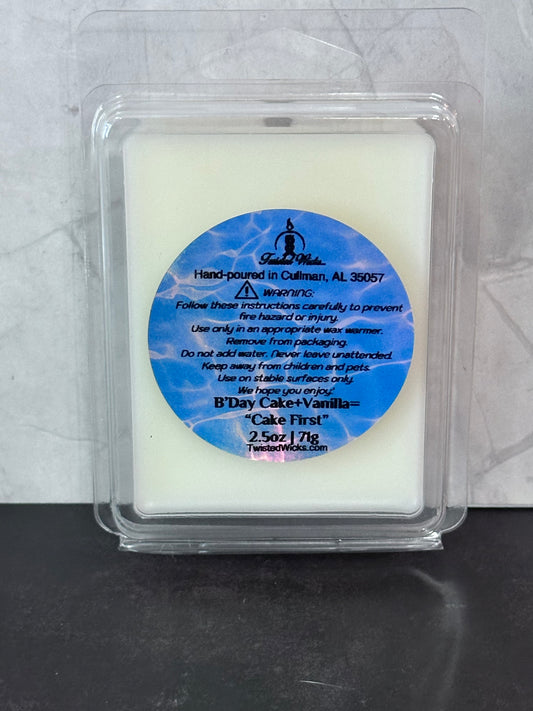 Cake First Wax Melts 2.5oz