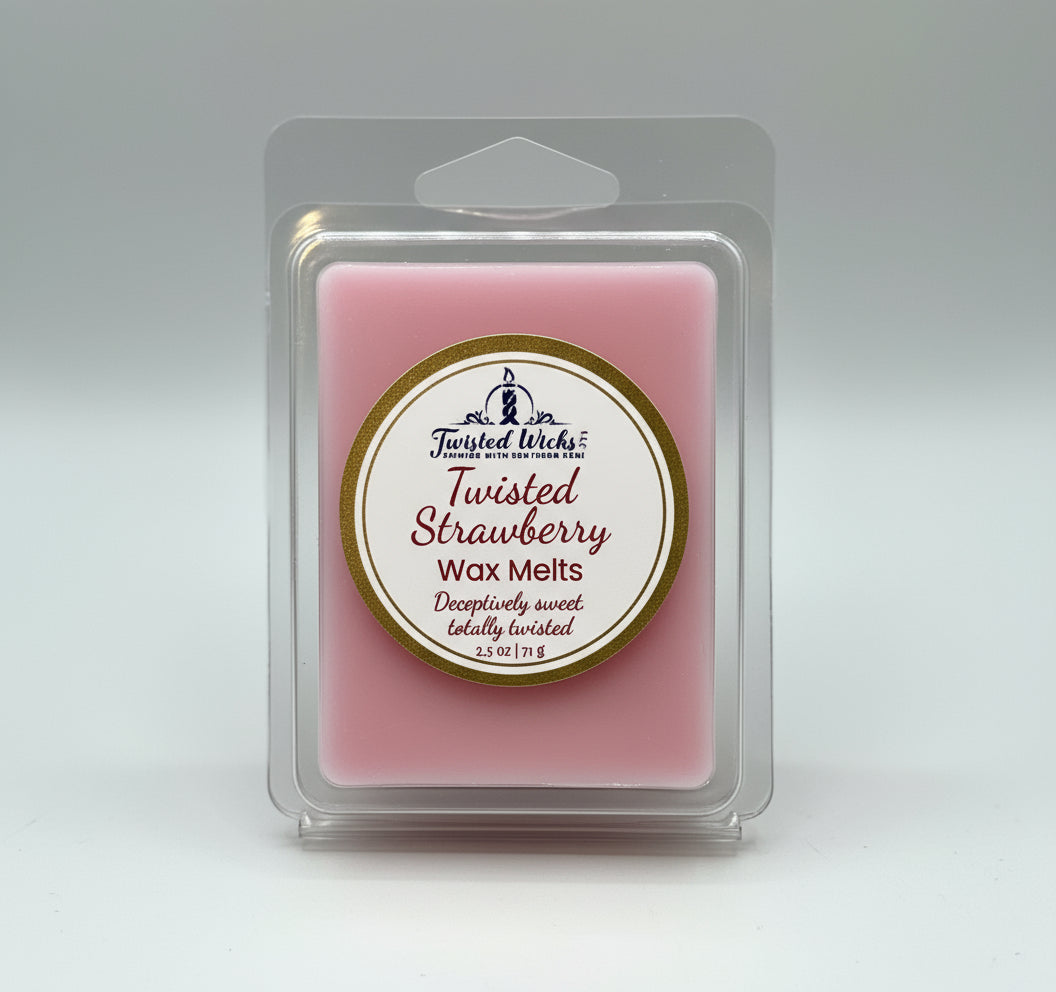 Twisted Strawberry Melts